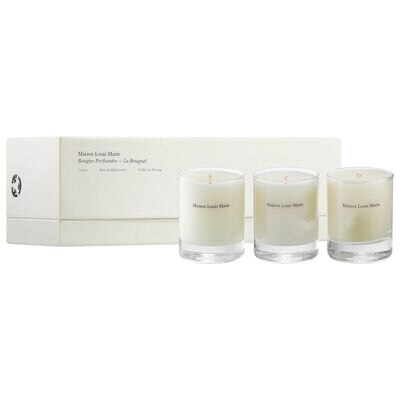 CANDLE LE BOUQUET SET TRIO (SET TRIO VELAS AROM&Aacute;TICAS)
